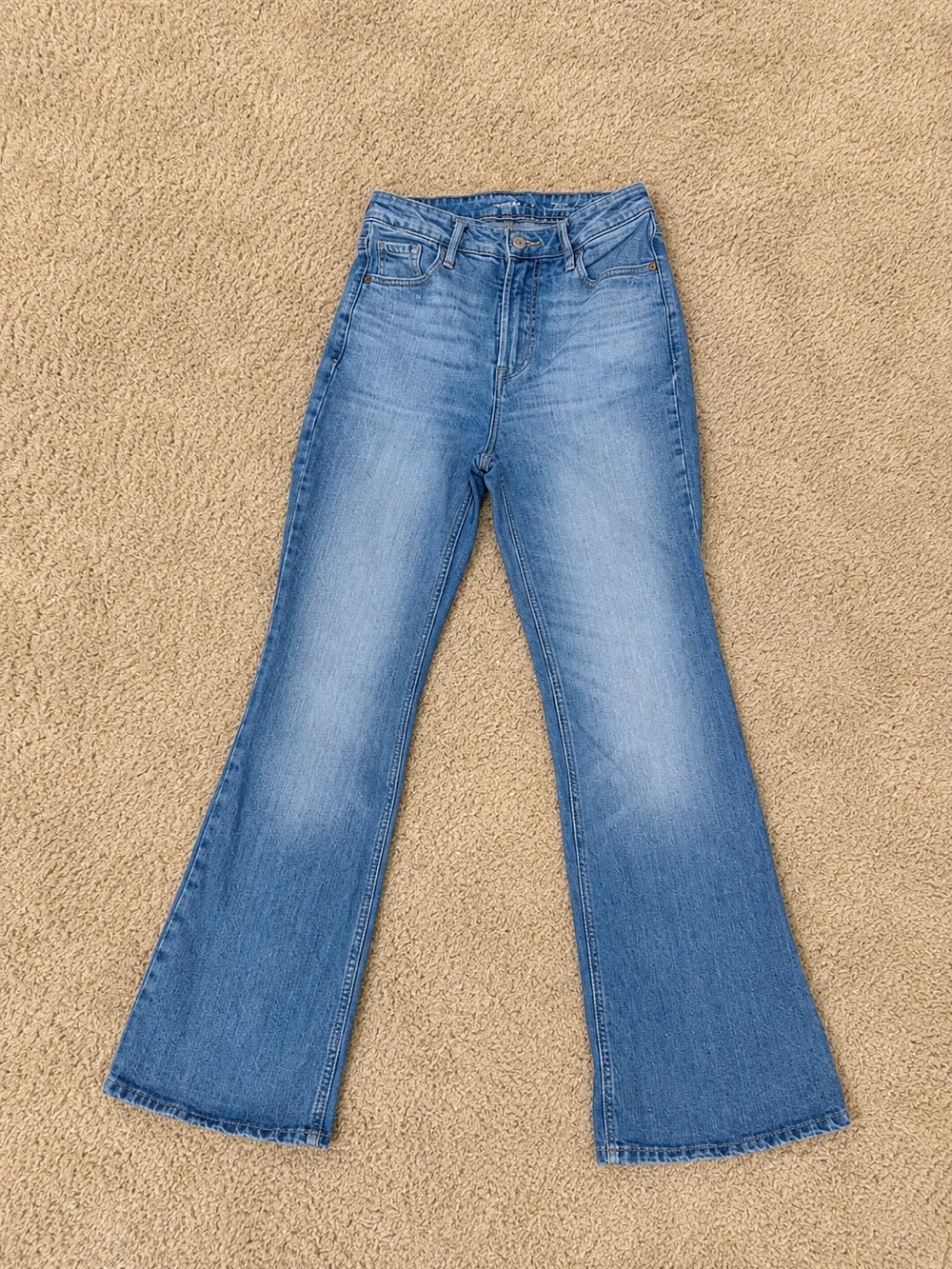 Old Navy Light Blue Flared Jeans